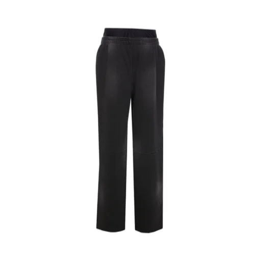 Layered Elasticated-Waist Pants