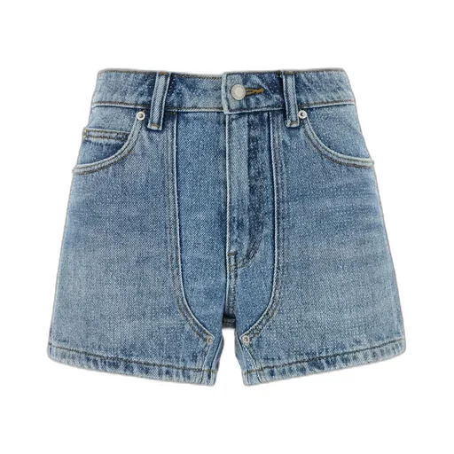 High-Waisted Workwear Shorts