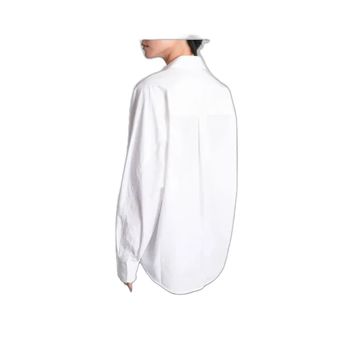 Long-Sleeved Oversized Shirt