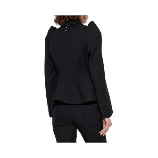 Pinched Shoulder Double Breasted Jacket
