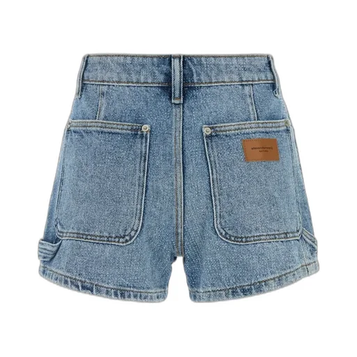 High-Waisted Workwear Shorts