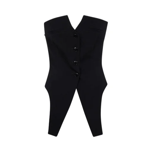 Button-Up Sleeveless Vest