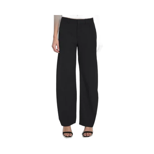 Mid-Waisted Tailored Trousers