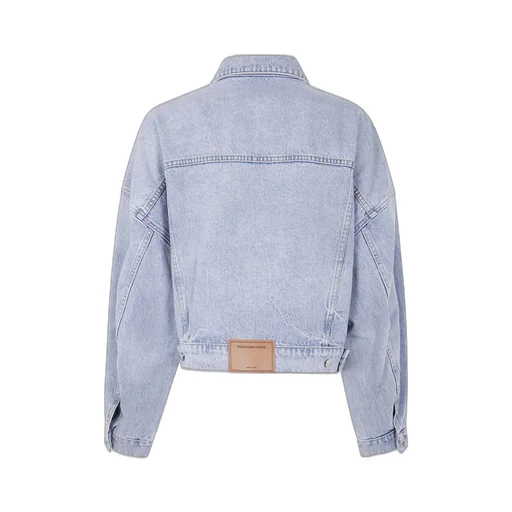 Button-Up Denim Trucker Jacket