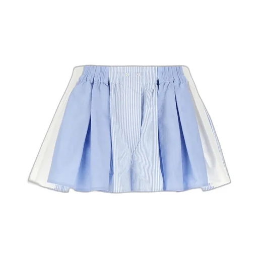 Pleated Boxer Shorts