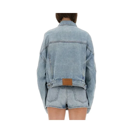 Button-Up Denim Trucker Jacket