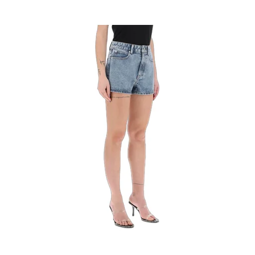 High-Waisted Denim Shorts
