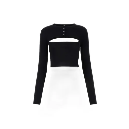 Cropped Knitted Top