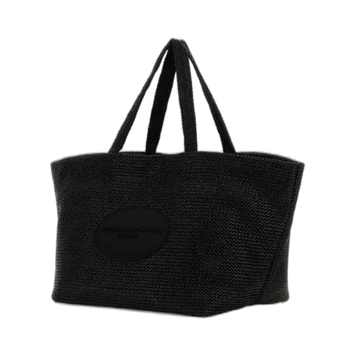 Logo Embossed Xl Punch Tote Bag