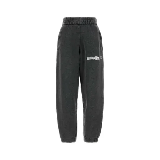 Flame Logo-Embossed Sweatpants