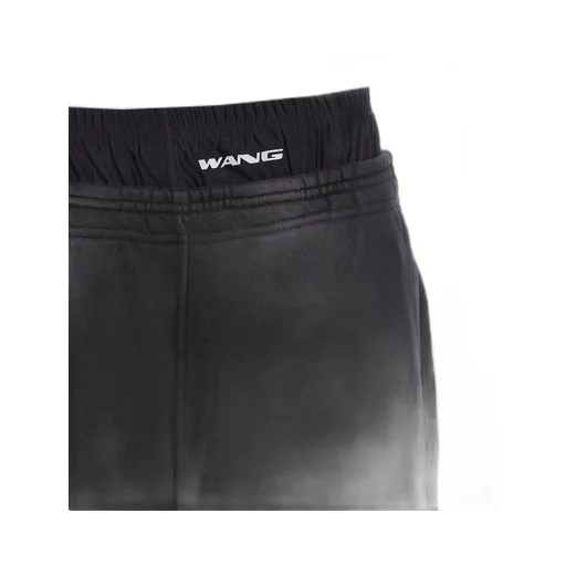 Layered Elasticated-Waist Pants