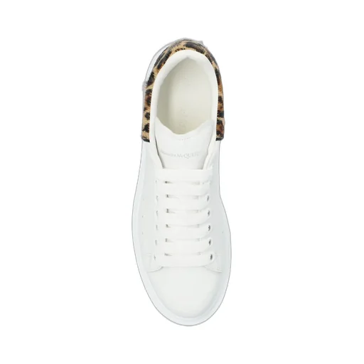 Leopard Detailed Lace-Up Sneakers