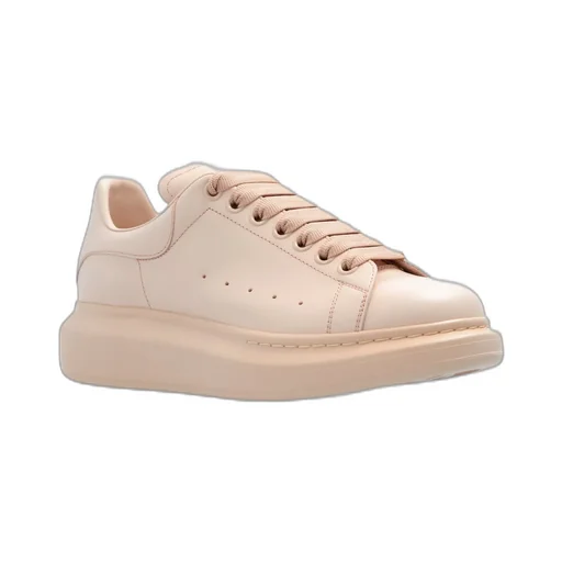 Round Toe Laced Sneakers