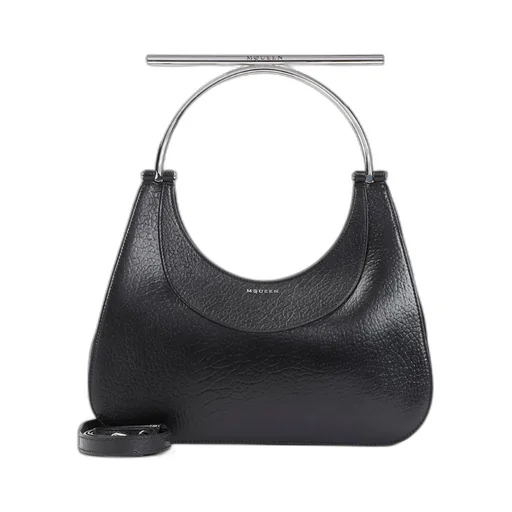 Cross-Bar Logo Printed Tote Bag