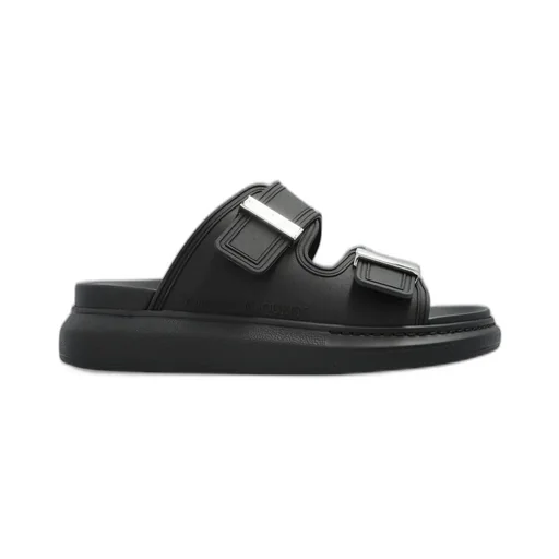 Double Strap Slip-On Sandals