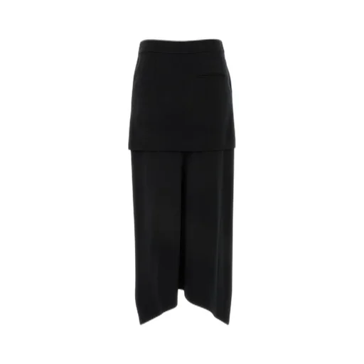 Asymmetric Midi Skirt