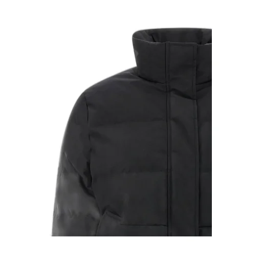 High-Neck Cropped Down Jacket