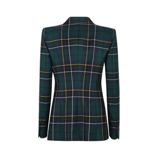 Single Breasted Checked Blazer