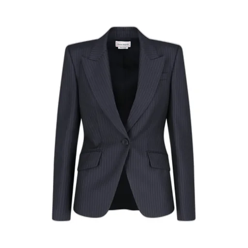 Single Breasted Striped Blazer