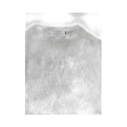 Asymmetric Hem Crewneck Jumper