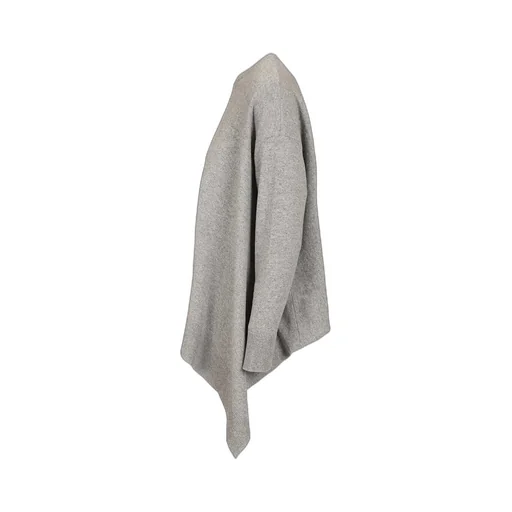 Asymmetric Hem Crewneck Jumper