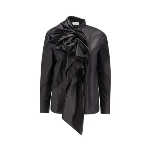 Long Sleeved Ruffled Shirt