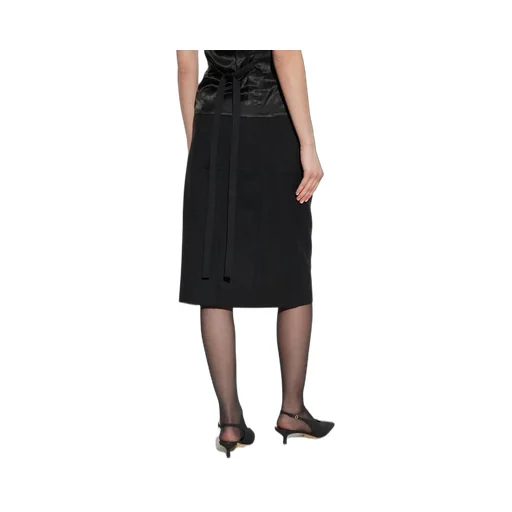 Gabardine Pencil Skirt