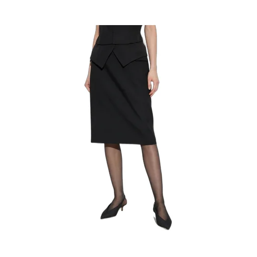 Gabardine Pencil Skirt