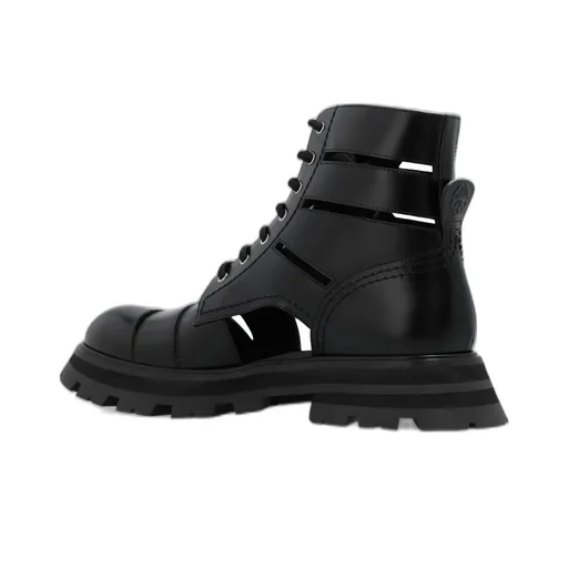 Lace-Up Ankle Boots