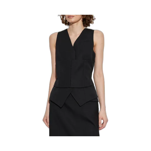 V-Neck Back Tied Vest