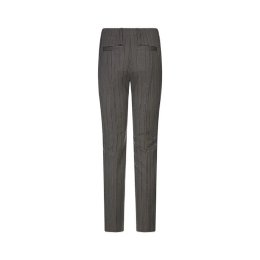Straight-Leg Striped Pants