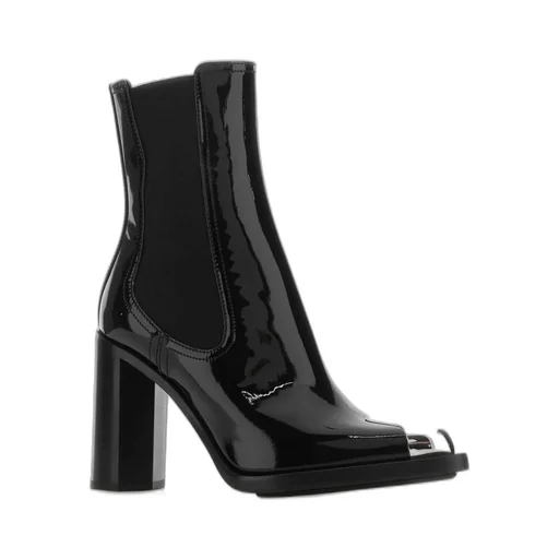 Block Heeled Ankle Boots
