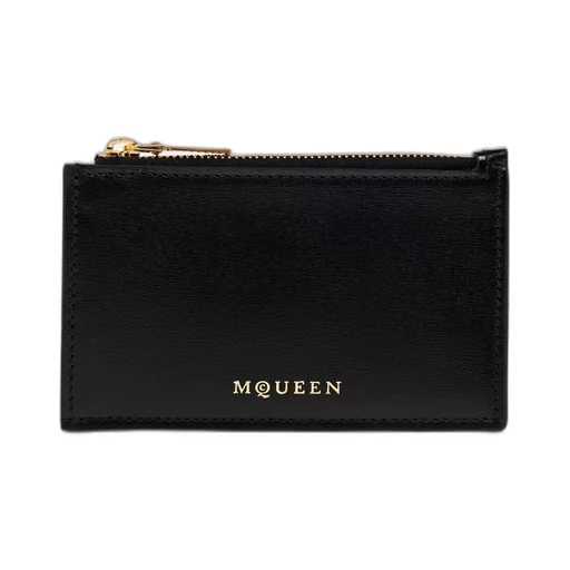 Logo Printed Zipped Card Holder