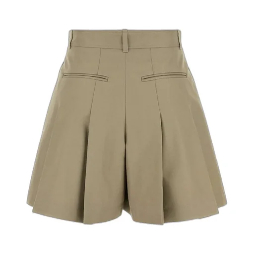 Pleated Shorts