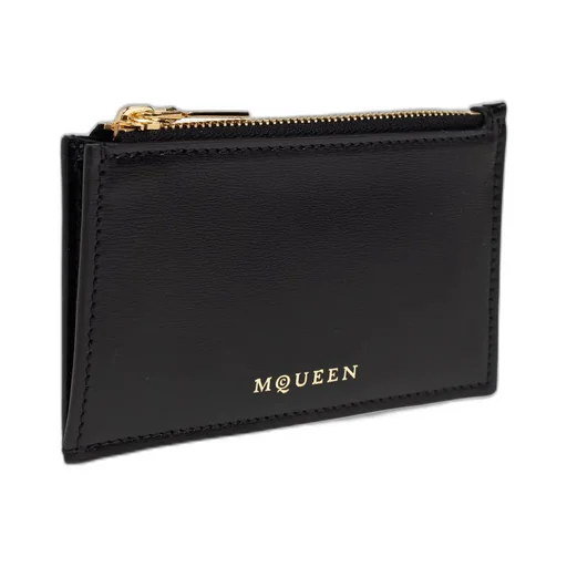 Logo Printed Zipped Card Holder