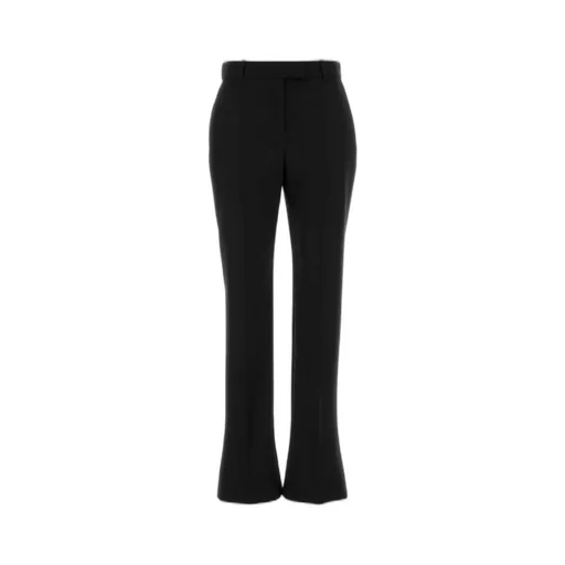 Flared-Leg Tailored Trousers