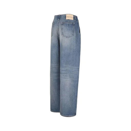 Logo Patch Wide-Leg Jeans