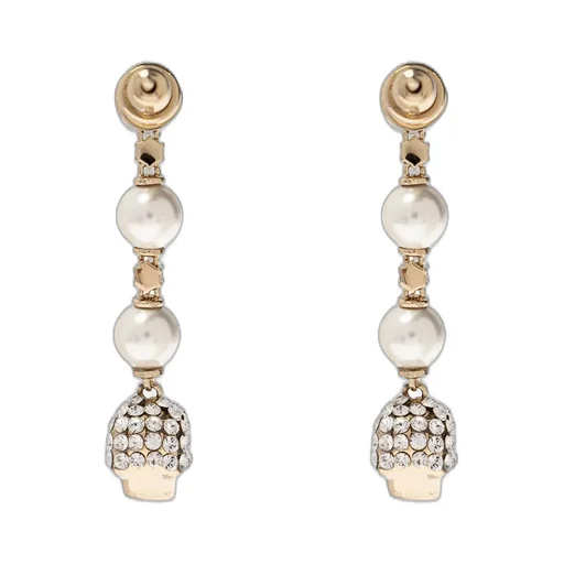 Skull Embellished Earrings
