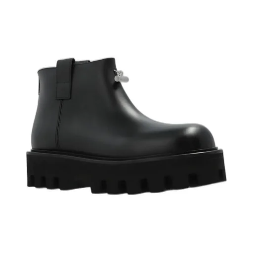 T-Bar Platform Ankle Boots