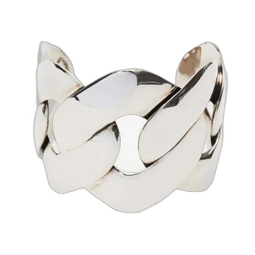 Polished Chain Cuff Bracelet