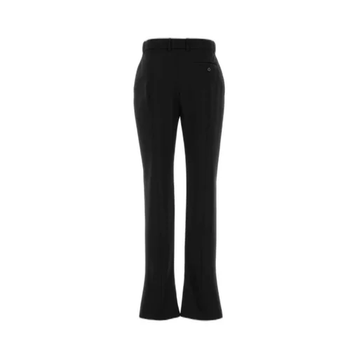 Flared-Leg Tailored Trousers