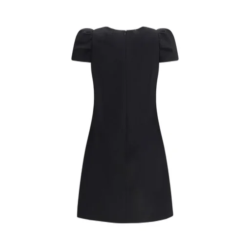 Short Sleeved Crewneck Mini Dress