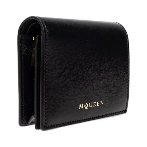 Logo Plaque Compact Wallet
