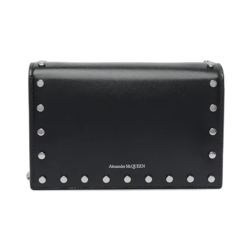 Small Skull Studded Shoulder Bag
