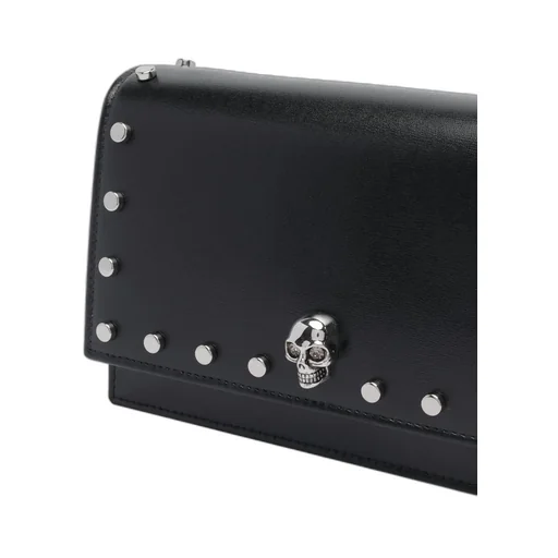 Small Skull Studded Shoulder Bag