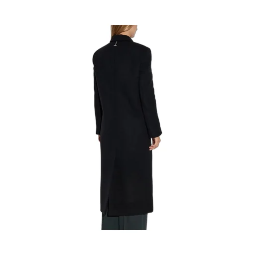 Double-Breasted Felt Coat