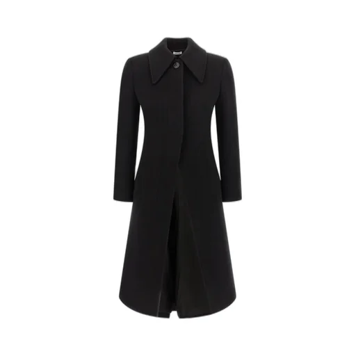 Hourglass Single-Breasted Coat