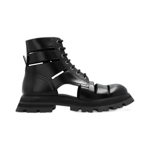 Lace-Up Ankle Boots