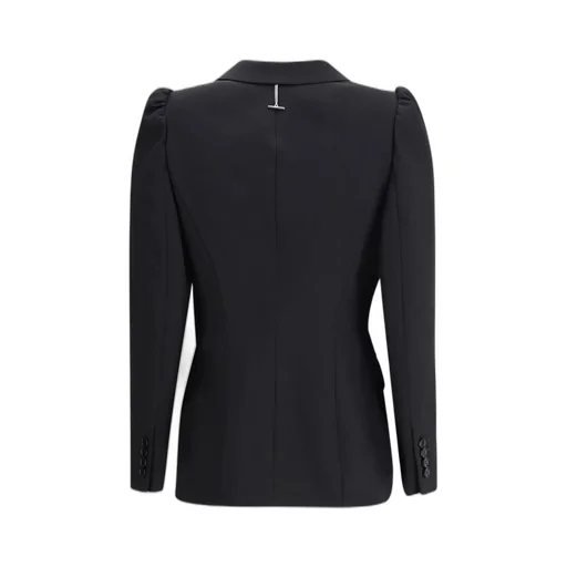 T-Bar Detailed Single Breasted Blazer