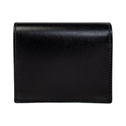 Logo Plaque Compact Wallet